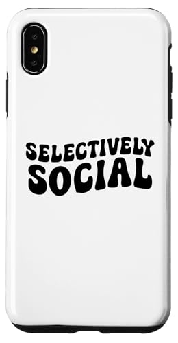 Selectively Social Hülle für iPhone XS Max Selectively Social Hülle für iPhone XS Max von Miftees