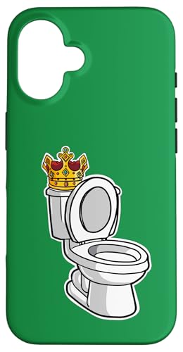 Toilet Bowl With A Crown Hülle für iPhone 16 Toilet Bowl With A Crown Hülle für iPhone 16 von Miftees