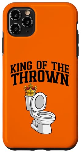 Toilet Bowl With A Crown King of the Thrown Hülle für iPhone 11 Pro Max Toilet Bowl With A Crown King of the Thrown Hülle für iPhone 11 Pro Max von Miftees