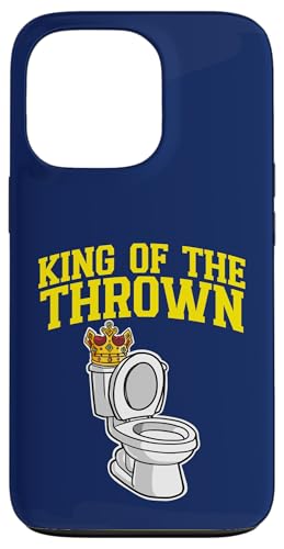 Toilet Bowl With A Crown King of the Thrown Hülle für iPhone 13 Pro von Miftees