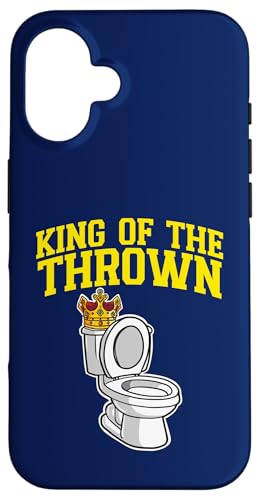 Toilet Bowl With A Crown King of the Thrown Hülle für iPhone 16 Toilet Bowl With A Crown King of the Thrown Hülle für iPhone 16 von Miftees