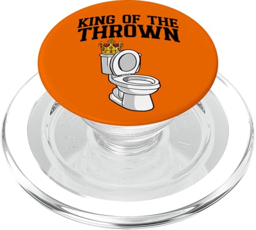 Toilet Bowl With A Crown King of the Thrown PopSockets PopGrip für MagSafe von Miftees