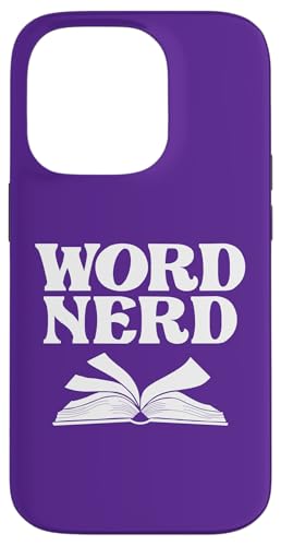 WORD NERD Hülle für iPhone 14 Pro WORD NERD Hülle für iPhone 14 Pro von Miftees