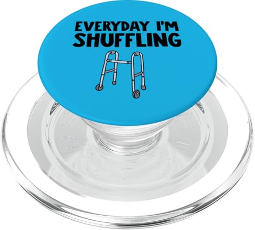 Walker Everyday I'm shuffling PopSockets PopGrip für MagSafe Walker Everyday I'm shuffling PopSockets PopGrip für MagSafe von Miftees