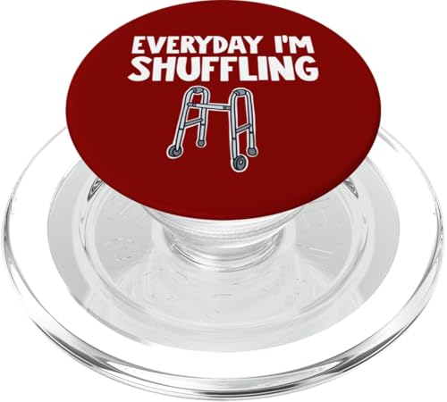 Walker Everyday I'm shuffling PopSockets PopGrip für MagSafe Walker Everyday I'm shuffling PopSockets PopGrip für MagSafe von Miftees