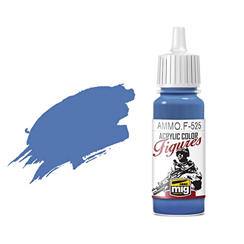 Ammo Mig Figures Colors: 525 Medium Blue | 17ml von Mig Jimenez