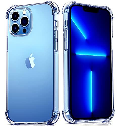 Migeec Hülle für iPhone 13 Pro Max Klare Handyhülle Stoßfeste Schutzhülle - Durchsichtige von Migeec