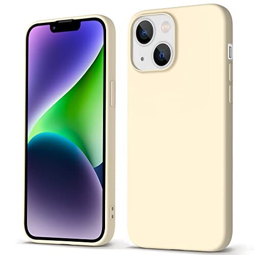 Migeec Hülle für iPhone 14 2022 Hülle 6.1" Handyhülle Ultra Dünn Velvety Touch Stoßfeste Stilvolle Case - Weiß von Migeec
