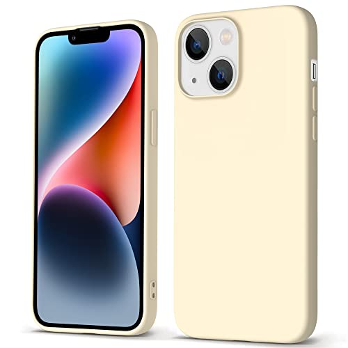 Migeec Hülle für iPhone 14 Plus 2022 Hülle 6.7" Handyhülle Ultra Dünn Velvety Touch Stoßfeste Stilvolle Case - Weiß von Migeec