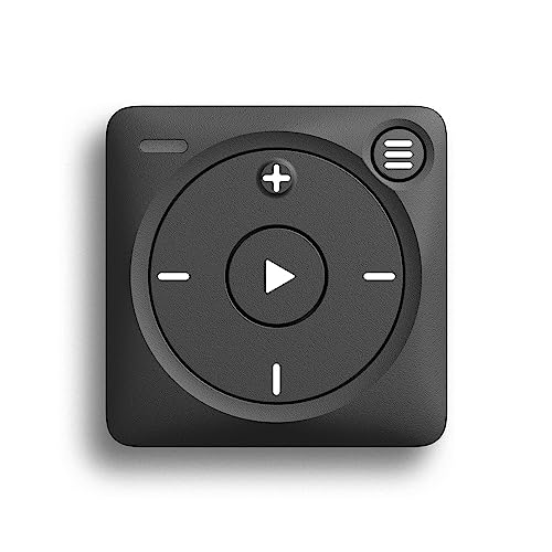 Mighty 3 Spotify & Amazon Music Player - Kompatibel mit Bluetooth & kabelgebundenen Kopfhörern - Speicher für über 1.000 Songs - Bildschirmfreier Musikspieler - Kein Handy erforderlich (Schwarz) von Mighty