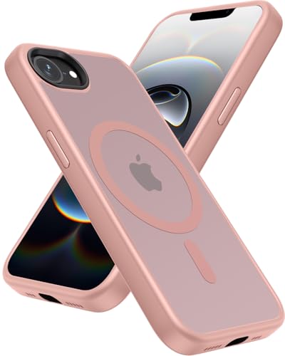 Miimall Handy Hülle für iPhone 16e Slim Case für Mag Safe, Anti-Rutsch Rugged Sturzsicher Stoßfest Magnetkraft Schutzhülle Matte Touch Ultra Dünn Schlank Slim Fit Pink Cover für iPhone 16e Cover Rosa Miimall Handy Hülle für iPhone 16e Slim Case für Mag Safe, Anti-Rutsch Rugged Sturzsicher Stoßfest Magnetkraft Schutzhülle Matte Touch Ultra Dünn Schlank Slim Fit Pink Cover für iPhone 16e Cover Rosa von Miimall