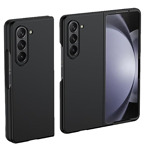 Miimall Hülle Kompatibel mit Samsung Galaxy Z Fold 5 Hülle, Robust PC Anti Drop Fold 5 Handyhülle Stoßfest Case für Samsung Galaxy Z Fold 5 5G -Schwarz von Miimall