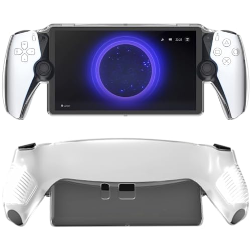 Miimall Klar Hülle Kompatibel mit Sony Playstation Portal Hülle, Ultradünn Transparent TPU Hülle PS5 Portal Case Anti-Gelb Staubdicht Ölfest Stoßfest Schutzhülle für Playstation Portal 2023 von Miimall