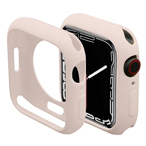 Miimall Kompatibel mit Apple Watch Series 7 45mm 41mm Hülle,Weich TPU Schutzrahmen Ultradünne Kratzfest Stoßfest Schutzhülle für iWatch Series 7 41mm Rosa Miimall Kompatibel mit Apple Watch Series 7 45mm 41mm Hülle,Weich TPU Schutzrahmen Ultradünne Kratzfest Stoßfest Schutzhülle für iWatch Series 7 41mm Rosa von Miimall