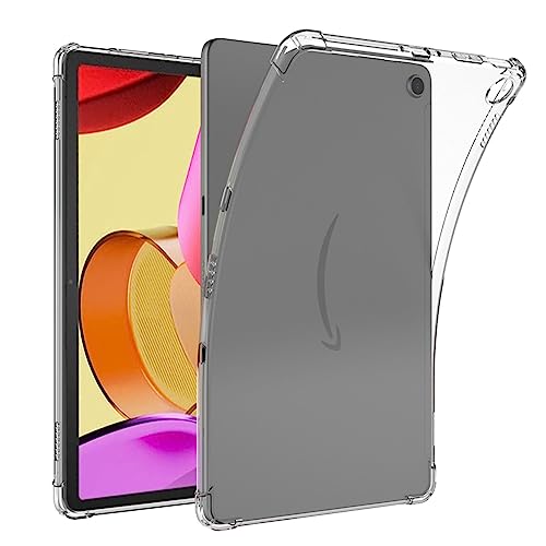 Miimall Kompatibel mit Fire Max 11 Hülle, Transparent Ultradünn TPU Kratzfest Anti Drop Voller Schutz Durchsichtig Case für Fire Max 11 Tablet 2023 Klar von Miimall