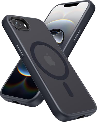 Miimall Magnetisch Handyhülle für iPhone 16e 2025 Hülle Ultra Dünn für MagSafe, TPU+PC Anti-Fingerabdruck Fallschutz Kantenschutz Schutzhülle Matt Thin Leicht Bumper für i Phone 16 e Case Dunkelblau Miimall Magnetisch Handyhülle für iPhone 16e 2025 Hülle Ultra Dünn für MagSafe, TPU+PC Anti-Fingerabdruck Fallschutz Kantenschutz Schutzhülle Matt Thin Leicht Bumper für i Phone 16 e Case Dunkelblau von Miimall