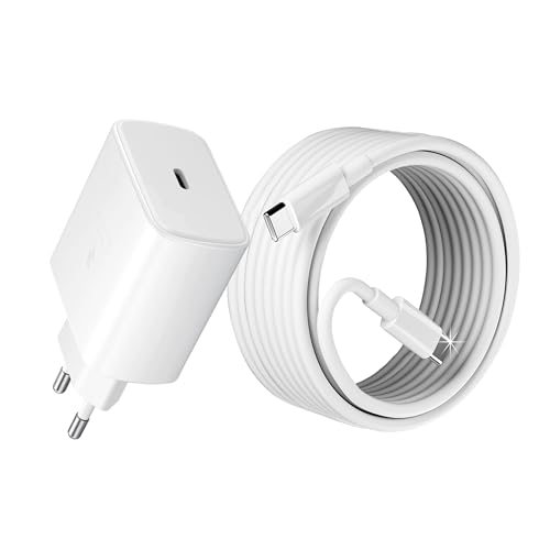 45W Schnellladegerät USB C Schnellladekabel für Samsung Galaxy S25/S24/S23/S22/S21 Ultra/Plus/S20FE/A55 A54 A53 A52 A51 A50 A34 A15, 2M Typ C Ladekabel mit Netzteil Ladegerät Adapter Fast Charger 45W Schnellladegerät USB C Schnellladekabel für Samsung Galaxy S25/S24/S23/S22/S21 Ultra/Plus/S20FE/A55 A54 A53 A52 A51 A50 A34 A15, 2M Typ C Ladekabel mit Netzteil Ladegerät Adapter Fast Charger von Mijun