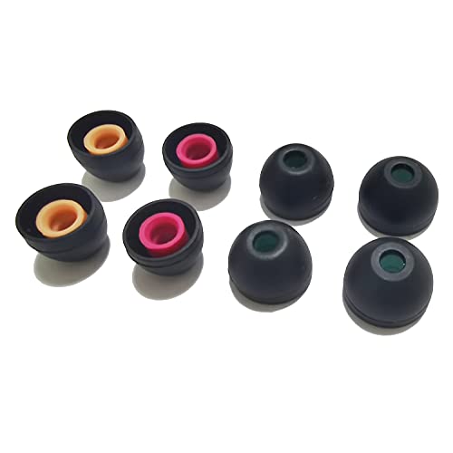 Silikon-Ohrstöpsel für Sony-Ohrhörer, Ersatz für WF-1000XM4 WF-1000XM5 WF-SP800N MDR-XB50AP WF-XB700 XBA, MDR WF-Serie, 4 Paar von Mijusun
