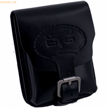 Mika Gürteltasche M Hochformat Sattelleder 12x5x15cm schwarz Mika Gürteltasche M Hochformat Sattelleder 12x5x15cm schwarz von Mika