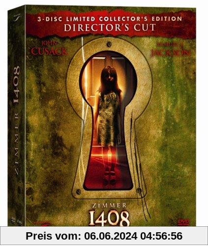 Zimmer 1408 - Limited Collector's Edition inkl. Director's Cut (3 DVDs) [Special Edition] von Mikael Håfström