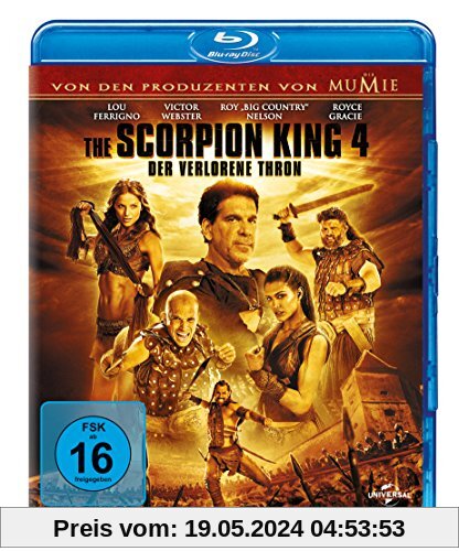 The Scorpion King 4 - Der verlorene Thron [Blu-ray] von Mike Elliott