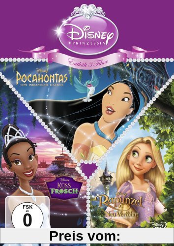 Küss den Frosch / Rapunzel - Neu Verföhnt / Pocahontas [3 DVDs] von Mike Gabriel