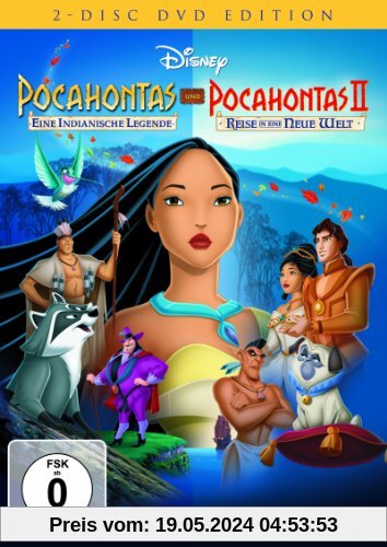 Pocahontas / Pocahontas 2 - Reise in eine neue Welt [2 DVDs] von Mike Gabriel