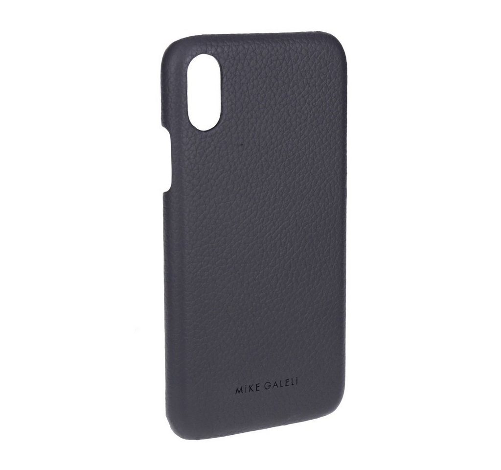 Mike Galeli Handyhülle Back Case LENNY für iPhone X grau Leder von Mike Galeli