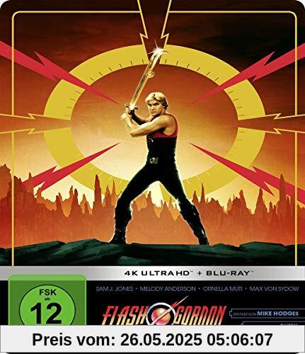 Flash Gordon - Limited Steelbook Edition (4K Ultra HD + Blu-ray) von Mike Hodges