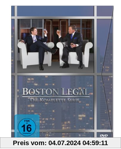 Boston Legal - Die komplette Serie [27 DVDs] von Mike Listo