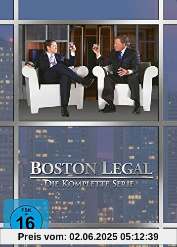 Boston Legal - Die komplette Serie [27 DVDs] von Mike Listo