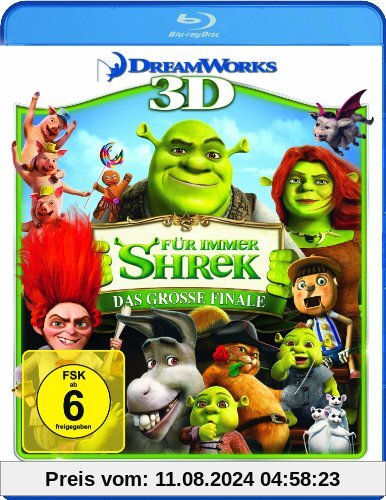 Shrek 4 - Für immer Shrek: Das große Finale  (+ Blu-ray) [Blu-ray 3D] von Mike Mitchell