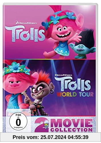 Trolls / Trolls World Tour - 2 Movie Collection [2 DVDs] von Mike Mitchell