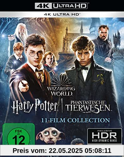 Wizarding World 11-Film Collection (11 4K Ultra HDs) [Blu-ray] von Mike Newell