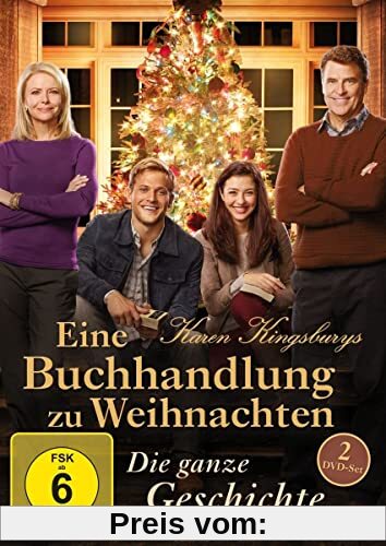Karen Kingsbury - Eine Buchhandlung zu Weihnachten 1+2 [2 DVDs] von Mike Rohl