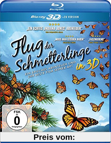 Flug der Schmetterlinge [3D Blu-ray] von Mike Slee