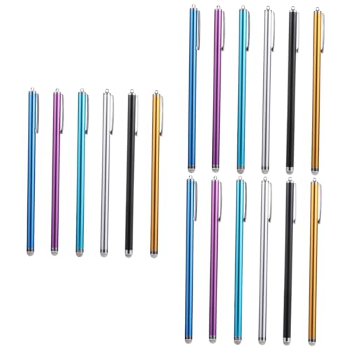 18 STK Kapazitiver Stift Bleistift Handys Stylus Stifte Touchscreen-Schreibstift Telefonstift Tablet-Stift Eingabestift Touchscreen-Stift universeller Stift Universal- feiner TIPP von Mikikit
