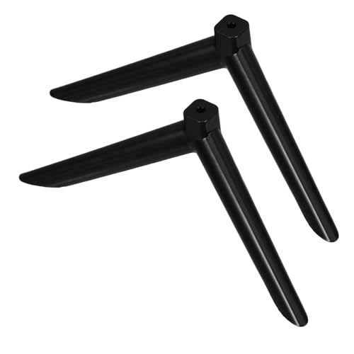 Mikikit 1 Paar Fernsehtisch Tv-unterstützungsbasis Universeller Standfuß Für Fernseher Tv-stützsockel Tischbeine Für Fernseher Tisch-tv-Basis Desktop-tv-Halter Tv-ständer Plastik Schwarz Mikikit 1 Paar Fernsehtisch Tv-unterstützungsbasis Universeller Standfuß Für Fernseher Tv-stützsockel Tischbeine Für Fernseher Tisch-tv-Basis Desktop-tv-Halter Tv-ständer Plastik Schwarz von Mikikit