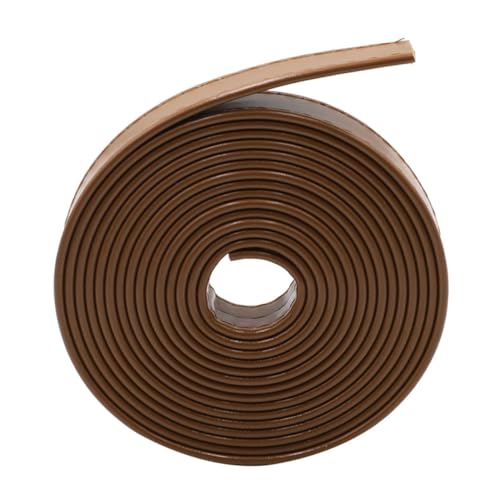 Mikikit 1 Rolle PU Lederstreifen für DIY Taschen Doppelseitiger Saum Strapazierfähiger Kunstledergurt für Taschen Gürtelgestaltung Sandfarben Mikikit 1 Rolle PU Lederstreifen für DIY Taschen Doppelseitiger Saum Strapazierfähiger Kunstledergurt für Taschen Gürtelgestaltung Sandfarben von Mikikit