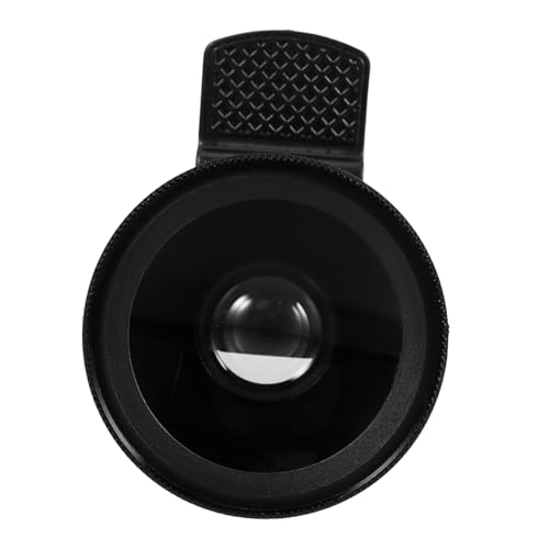 Mikikit 1 Satz Telefon Objektiv Fisheye Objektiv Für Smartphone Makro -objektivkit Für Smartphone Handyhalter Handy-objektive Mobiltelefon Enhancer Handykamera Cpl Optisches Glas Black von Mikikit
