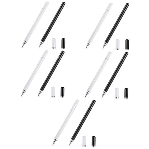 Mikikit 5 Sätze Ultrafeine Touchscreen-eingabestifte Kapazitiver Stift Weiche Spitze Für Touch-geräte 2 Stück * 5 von Mikikit