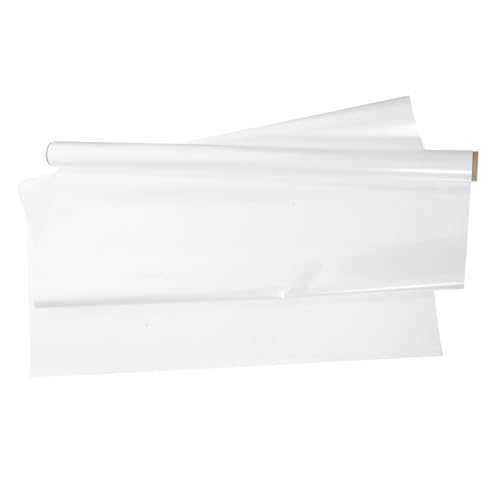 Mikikit 1Satz Weißes Whiteboard Wandaufkleber Selbstklebend Abwaschbar für Kreativität und Lernen für Glatte Oberflächen Interaktive Schreib von Mikikit