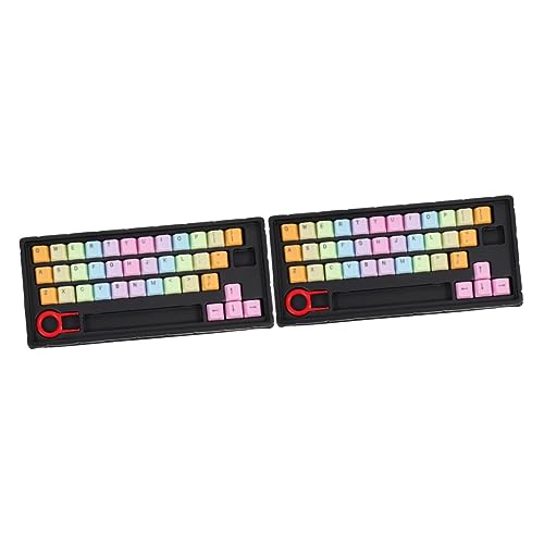 Mikikit 2 Sätze Tastenkappe Ornament-sets Tastaturzubehör Pudding Tastatur Für Computer Tastaturschutz Kirsche Tastatur Computertastaturen Tastatur Wechseln Schmücken Klaviatur Abs von Mikikit
