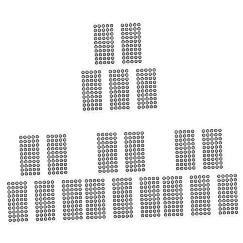 Mikikit 20 Blätter Reflektierende Folie Für Den Scanner Logo-Aufkleber Scan-markierungsaufkleber Reflexionsmarker Zum Scannen Bezugsmarkierungspunkt Zubehör Das Haustier Verdicken 3D Mikikit 20 Blätter Reflektierende Folie Für Den Scanner Logo-Aufkleber Scan-markierungsaufkleber Reflexionsmarker Zum Scannen Bezugsmarkierungspunkt Zubehör Das Haustier Verdicken 3D von Mikikit