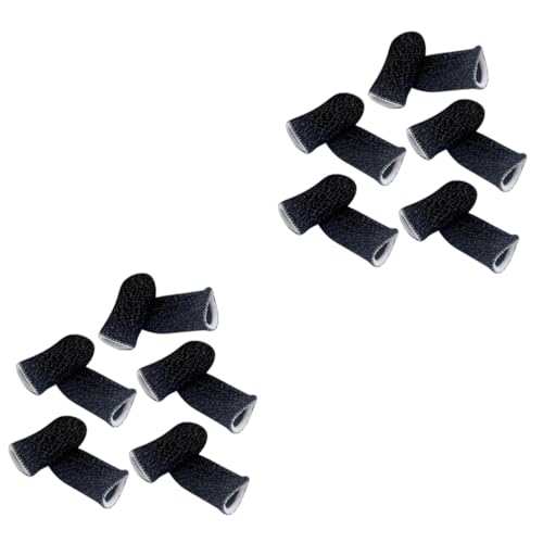 Mikikit 20 Stk Handy Zubehör Fingerhandschuhe Fingerabdeckung Zubehör Für Telefonspiele Fingerhüllen Für Handyspiele Ölbeständige Anti-rutsch-daumenhülle Schutzhülle Fingerbett Mikikit 20 Stk Handy Zubehör Fingerhandschuhe Fingerabdeckung Zubehör Für Telefonspiele Fingerhüllen Für Handyspiele Ölbeständige Anti-rutsch-daumenhülle Schutzhülle Fingerbett von Mikikit