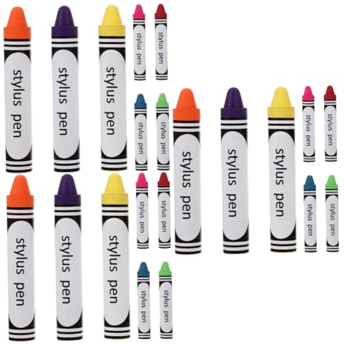 Mikikit 21 STK kapazitiver Eingabestift Empfindlichkeit Eingabestift Bildschirmschreibstift Kapazitiver Smartphone-Stift Tablet-Eingabestift Tablette Kapazitiver Stift Touchscreen-Stift von Mikikit