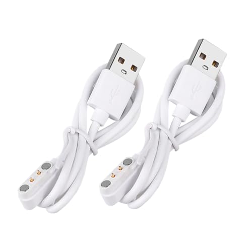 Mikikit Magnetisches USB-Kabel Für Uhren 2-polig Ladekabel 60 cm Länge Für Robust Und Stabil von Mikikit