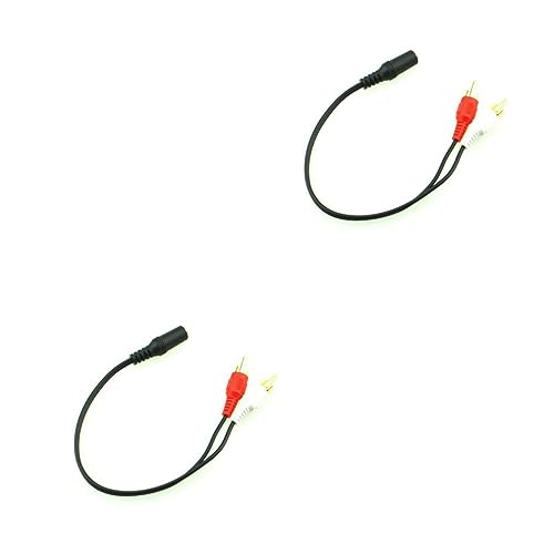 Mikikit 2St audio verteiler audio splitter Audio Extension Cable audio konverter Audiokabel vergoldeter Stecker Y-Kabel Stereo weiblich AV männliche Köpfe männlicher Kopf Audioleitung Mikikit 2St audio verteiler audio splitter Audio Extension Cable audio konverter Audiokabel vergoldeter Stecker Y-Kabel Stereo weiblich AV männliche Köpfe männlicher Kopf Audioleitung von Mikikit