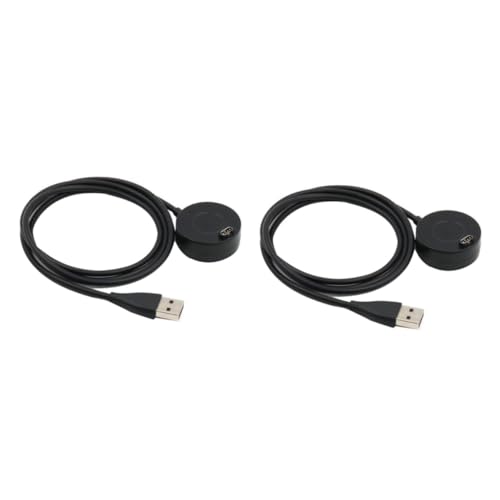 Mikikit 2st Fenix5 Ladekabel USB-datenkabel Aus Kunststoff Laden des Datenkabels Tragbares Ladekabel Schwarzes Ladekabel Outdoor-Produkte USB-Kabel Reisen Haushalt Anschauen Plastik von Mikikit