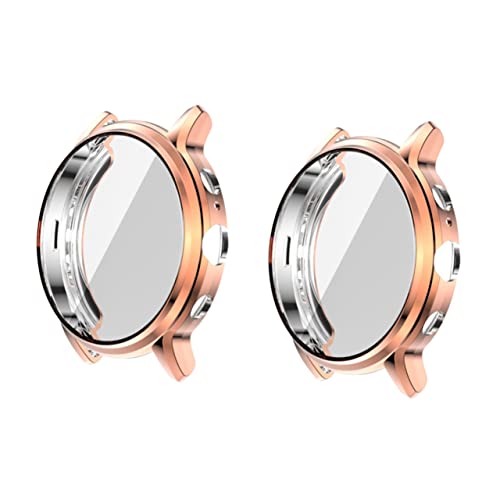 Mikikit 2st Prot Gold Uhrengehäuse 5 Stoßstange TPU-stoßfängerabdeckung Muschel Sehen Gen 5 Carlyle Hr Displayschutzfolie Bildschirmschutz TPU Uhr Displayschutzfolie TPU-Fall Sanft Rahmen Mikikit 2st Prot Gold Uhrengehäuse 5 Stoßstange TPU-stoßfängerabdeckung Muschel Sehen Gen 5 Carlyle Hr Displayschutzfolie Bildschirmschutz TPU Uhr Displayschutzfolie TPU-Fall Sanft Rahmen von Mikikit